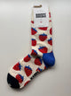 Strawberries Crew Socks
